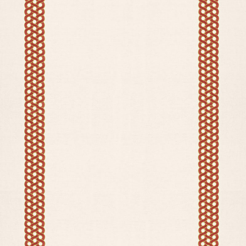 Schumacher 68773 Timothy-Corrigan Collection Mandeville Fabric  in Grenadine