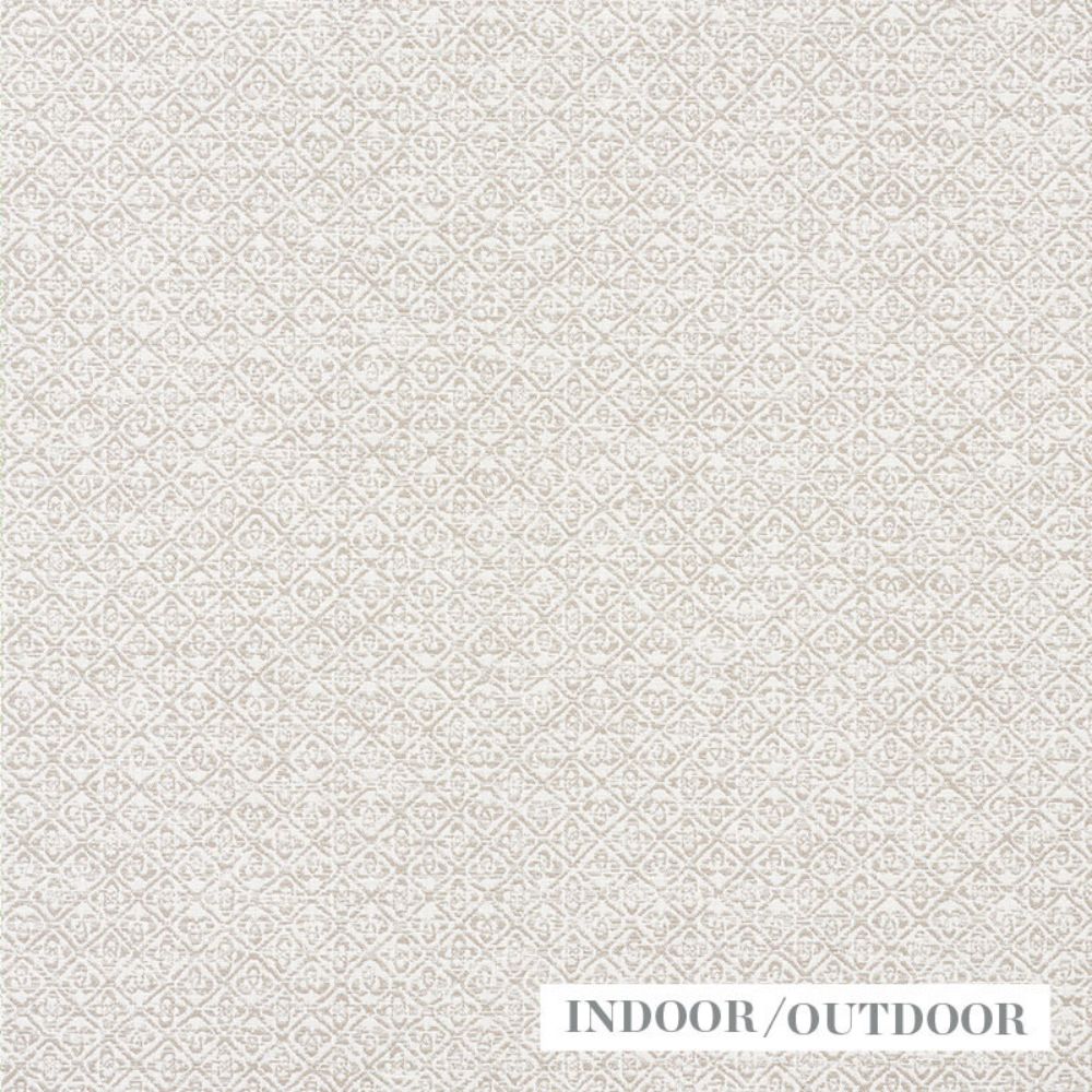 Schumacher 69024 Sarong Weave Indoor/outdoor Fabric in Linen