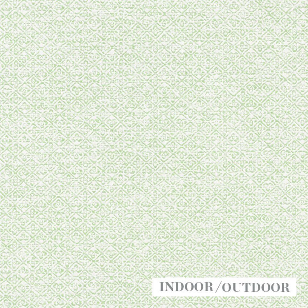 Schumacher 69026 Sarong Weave Indoor/outdoor Fabric in Leaf