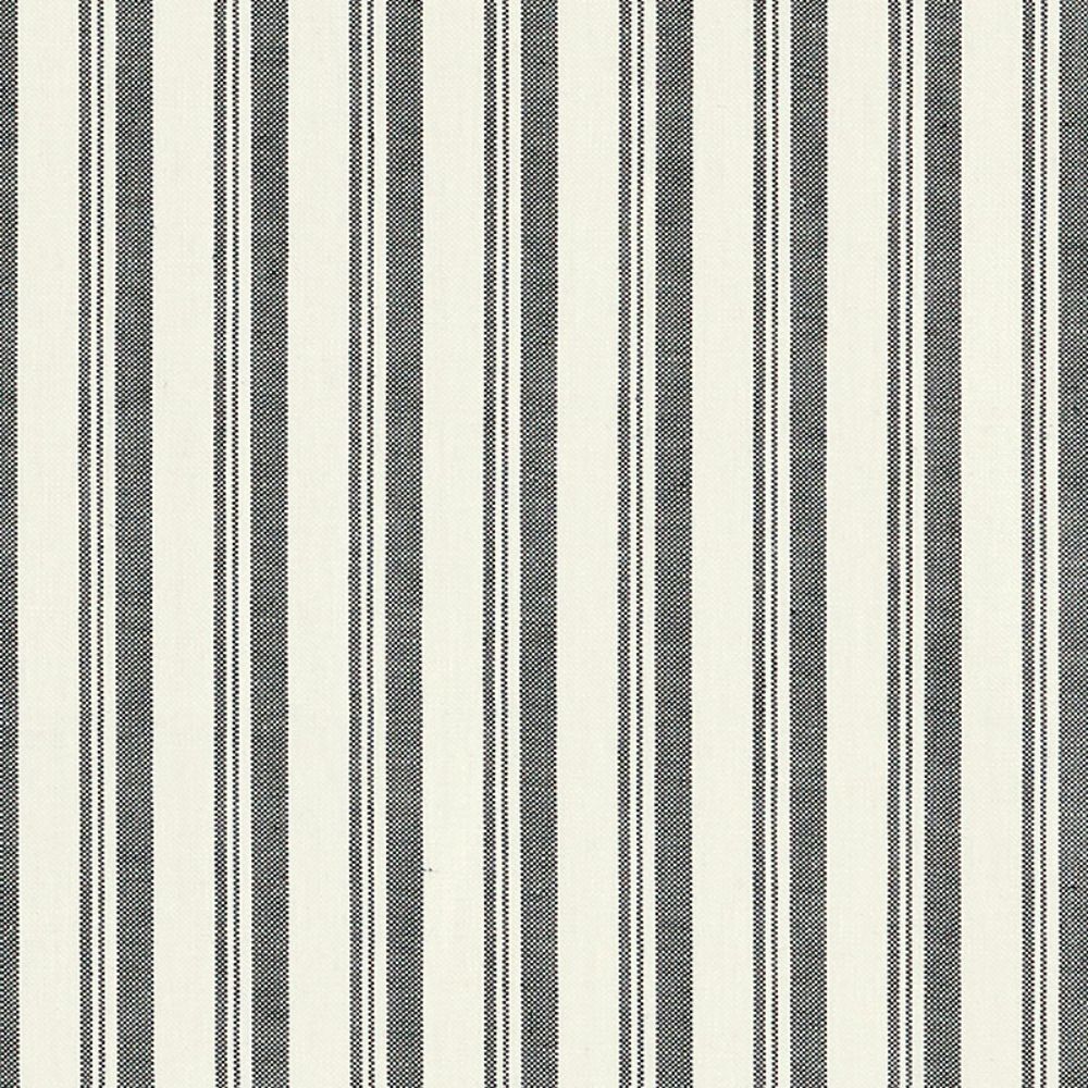Schumacher 69441 Capri Fabrics in Black/white