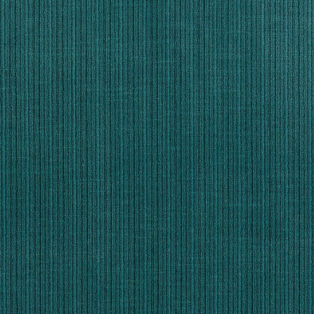 Schumacher 69766 Antique Strie Velvet Fabric in Peacock