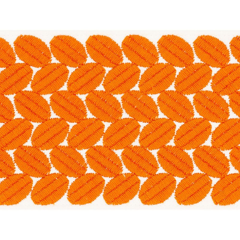 Schumacher 70651 Berkeley Tape Wide Trim in Orange