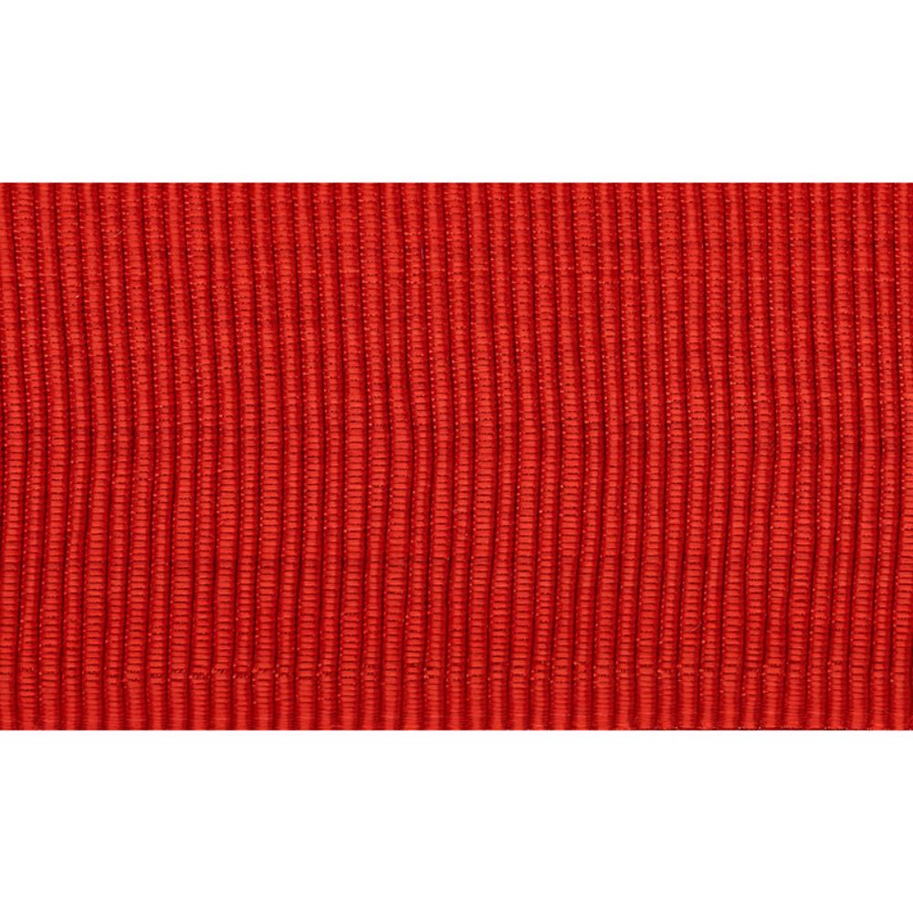 Schumacher 70849 Wide Faille Tape Trim in Red
