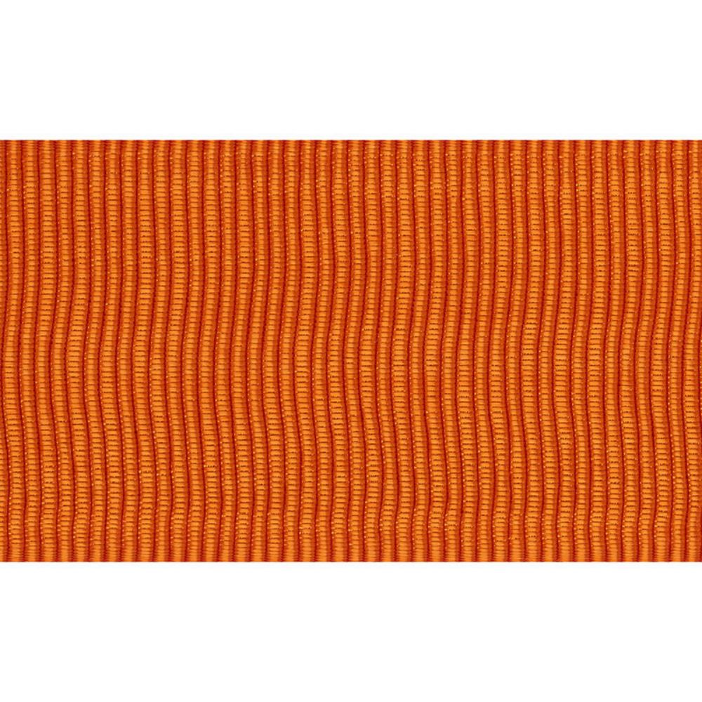 Schumacher 70851 Wide Faille Tape Trim in Orange