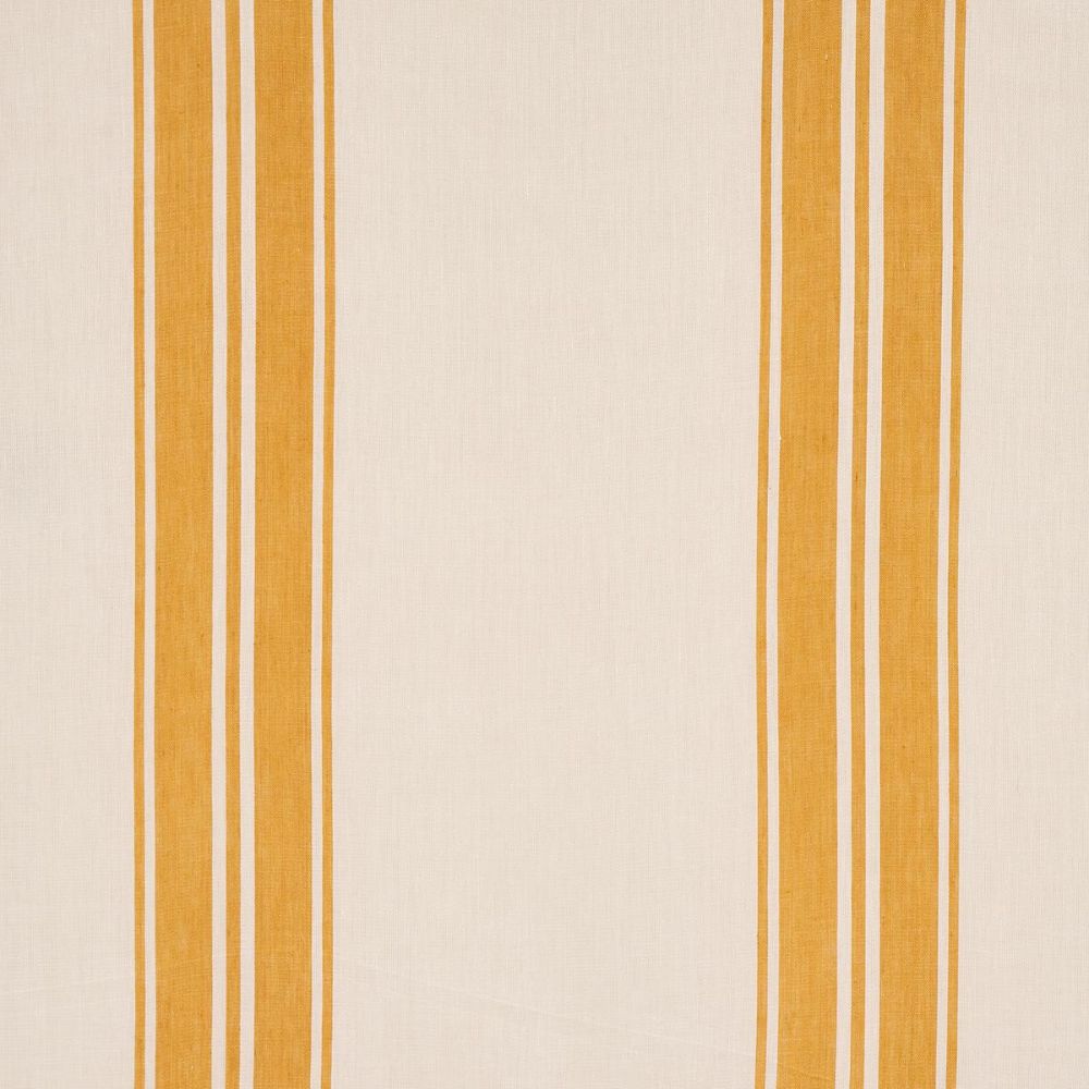 Schumacher 70874 Mark D. Sikes Brentwood Stripe Fabric in Yellow