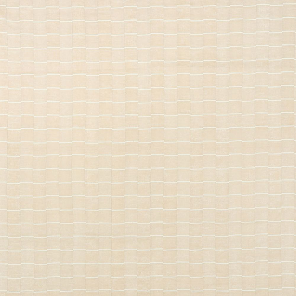 Schumacher 71213 Lines Fabrics in Ivory
