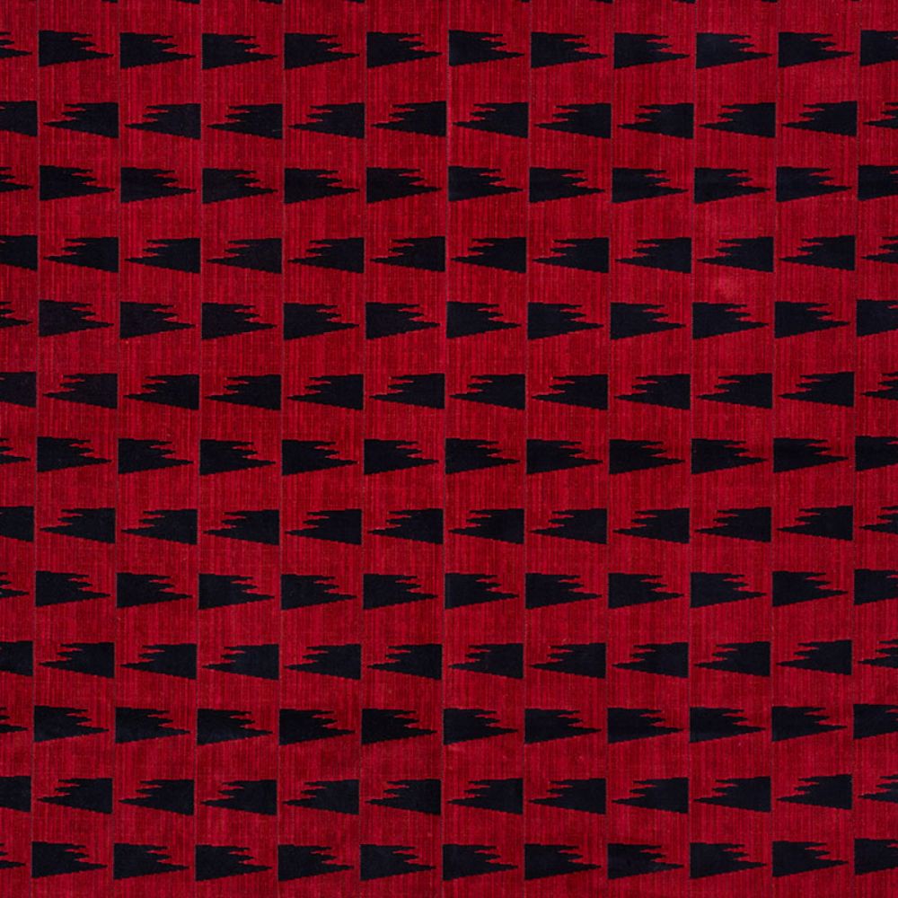 Schumacher 71221 Tutsi Fabrics in Red