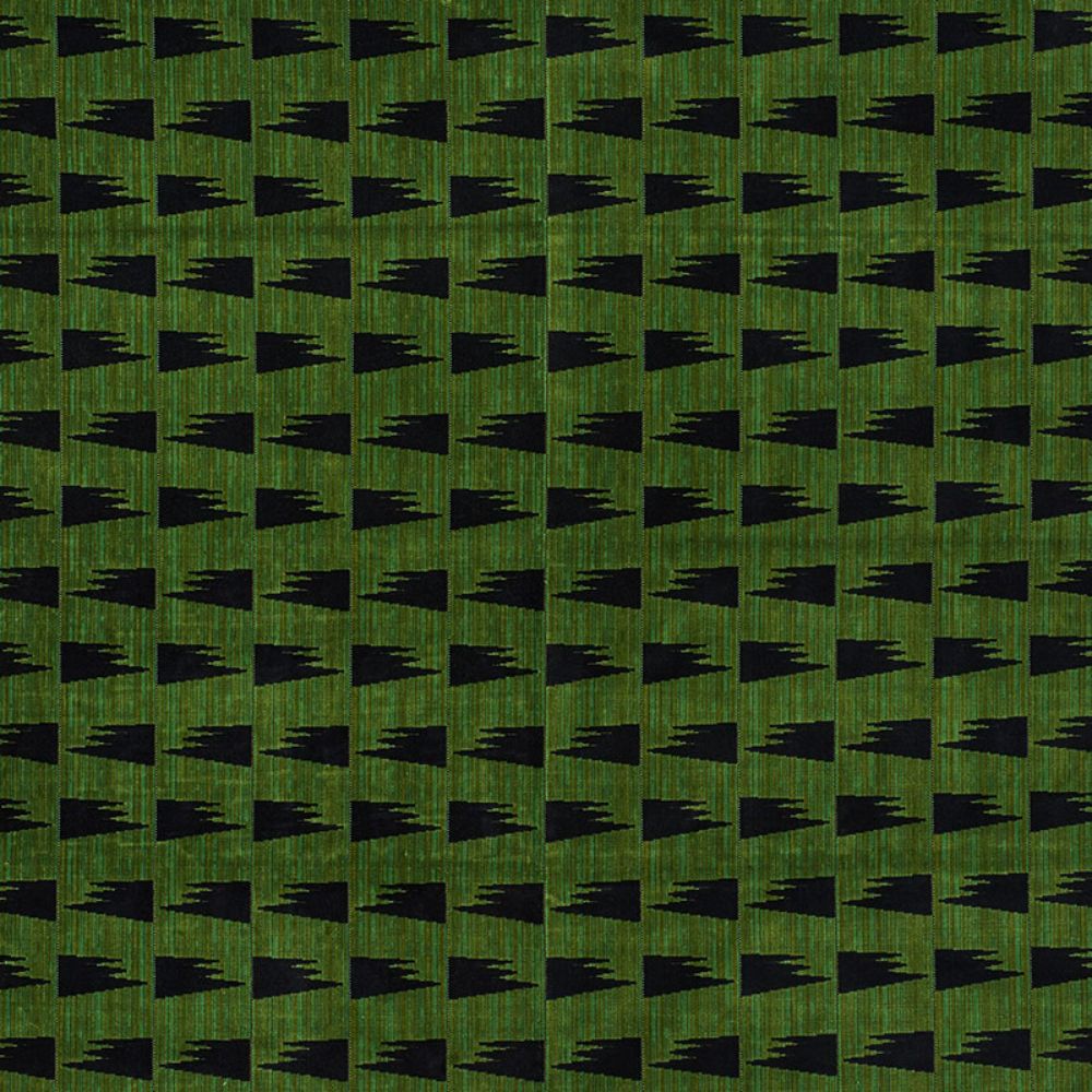 Schumacher 71222 Tutsi Fabrics in Green