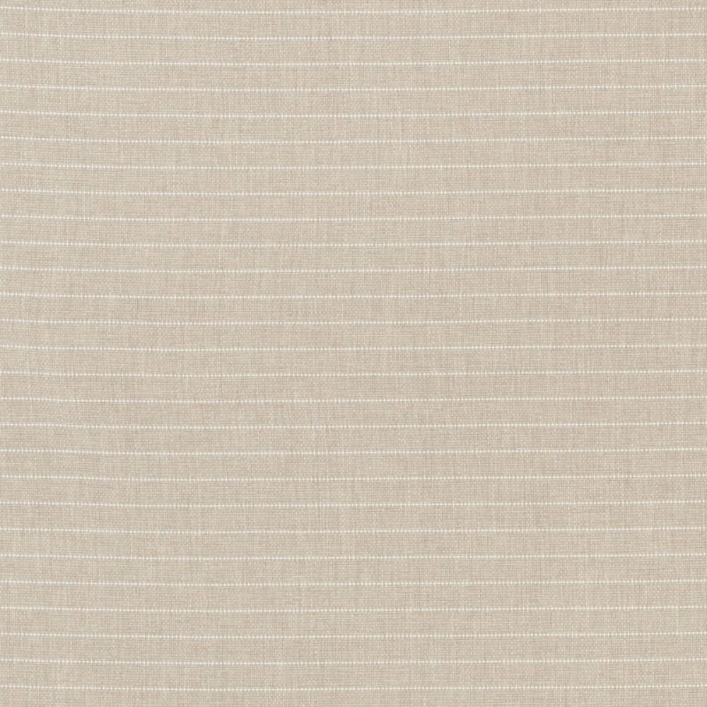 Schumacher 71812 Manning Stripe Indoor/Outdoor Fabrics in White/natural