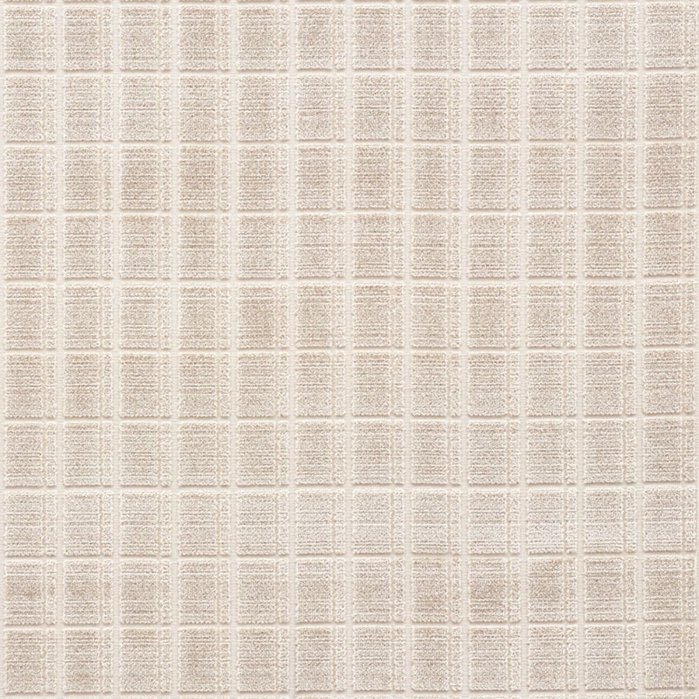 Schumacher 72760 Otto Velvet Fabric in Parchment