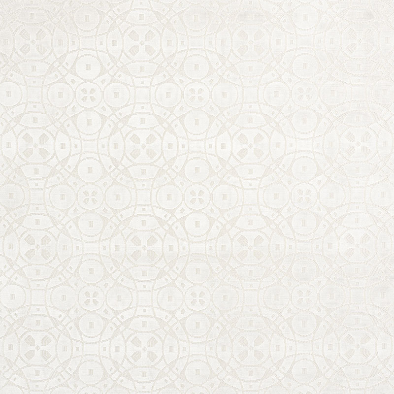 Schumacher 72920 Cut-Patterned-Velvets Collection Zodiac Velvet Fabric  in Platinum