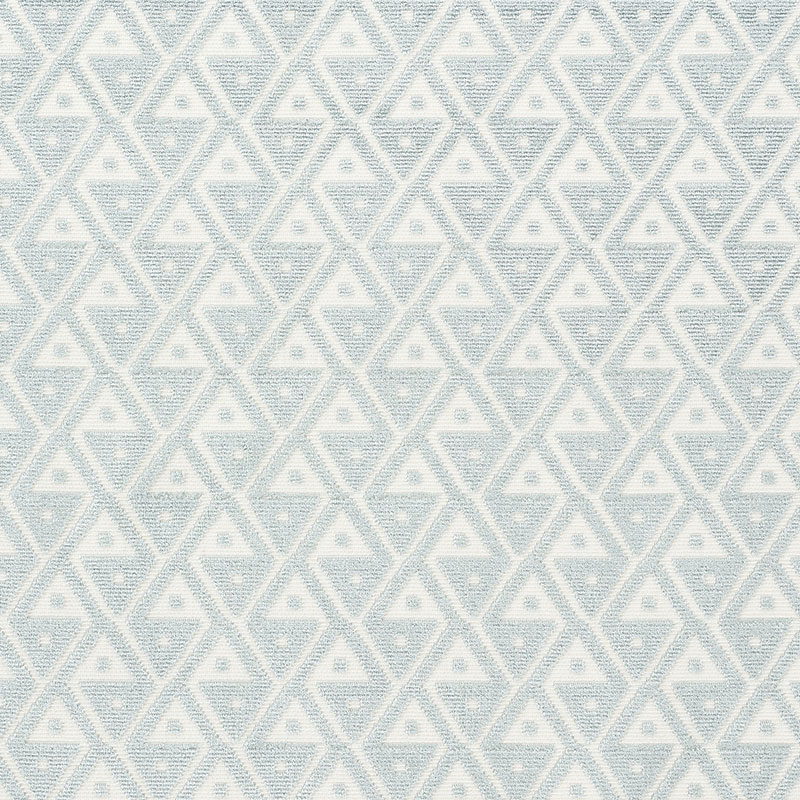 Schumacher 72990 Cut-Patterned-Velvets Collection Hoffmann Velvet Fabric  in Mineral