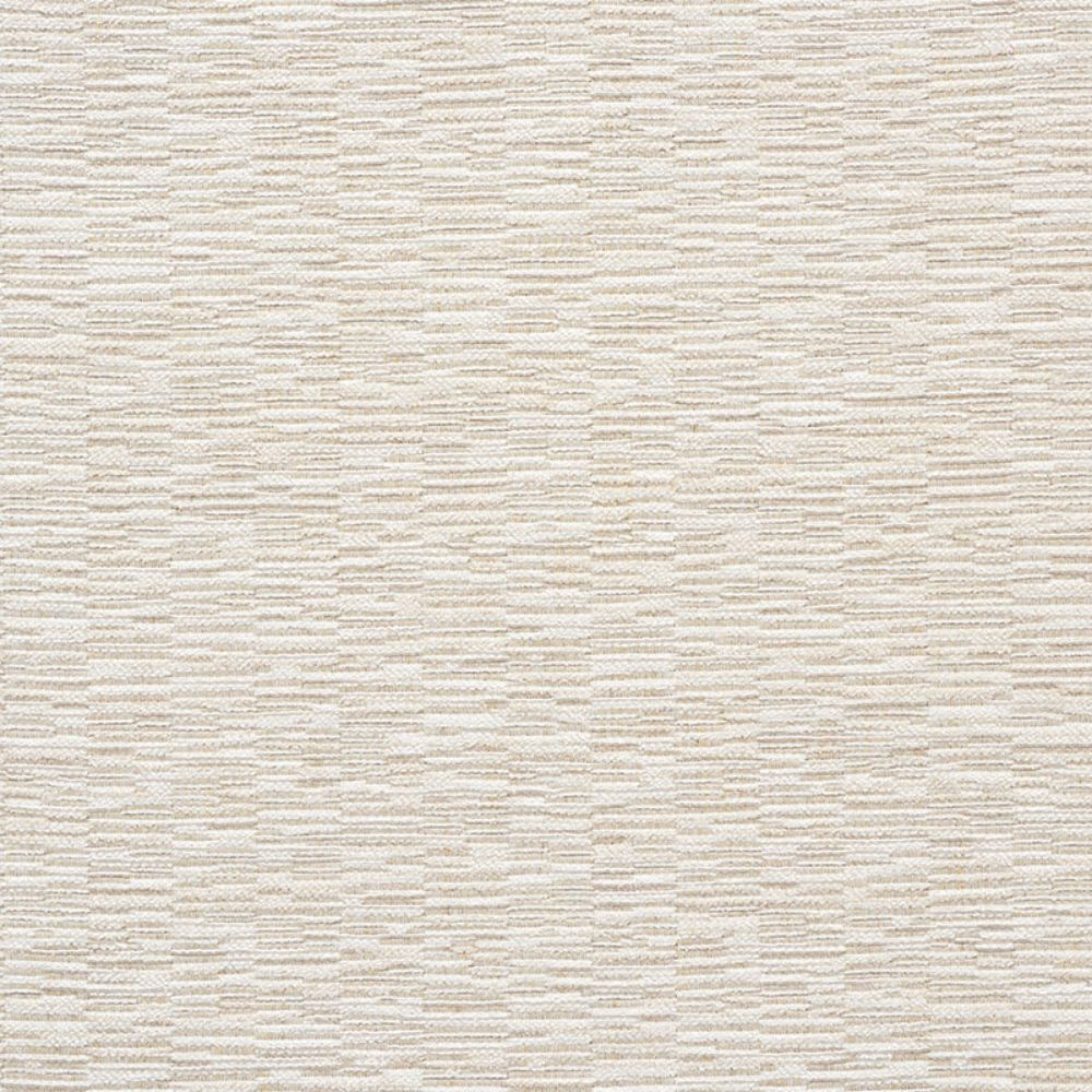 Schumacher 73390 Albers Weave Fabric in Cream