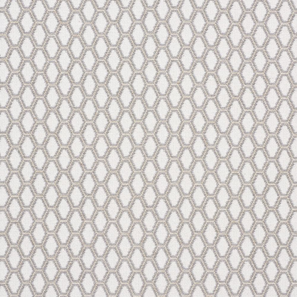 Schumacher 73423 Beehive Fabric in Natural