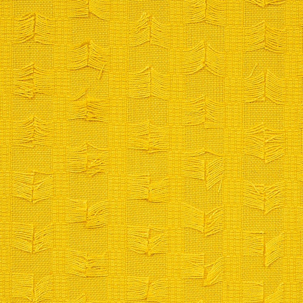 Schumacher 73582 Montego Fringe Fabric in Yellow