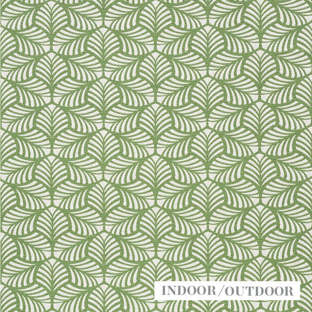 Schumacher 73822 Sonia Ii Indoor/outdoor Fabric in Green