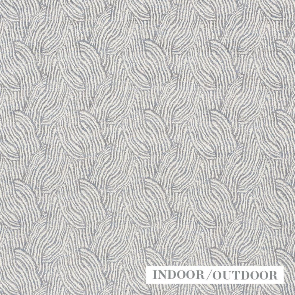 Schumacher 73831 Strata Indoor/outdoor Fabric in Slate