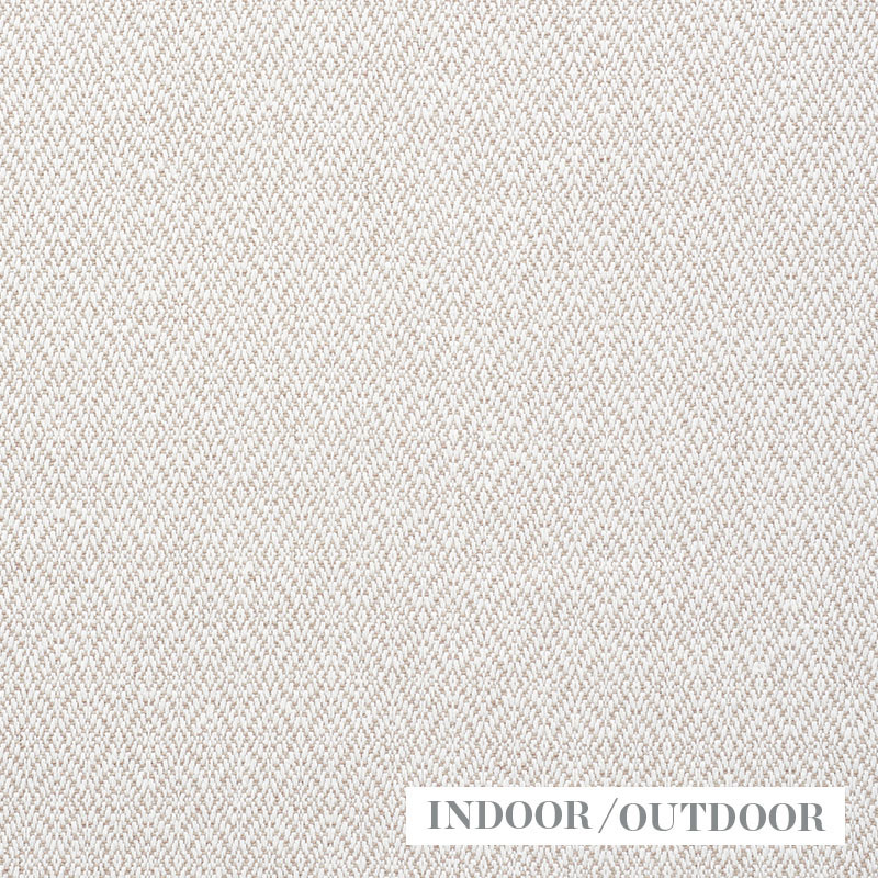 Schumacher 73841 Indooroutdoor-Linen Collection Diamond Weave Fabric  in Natural