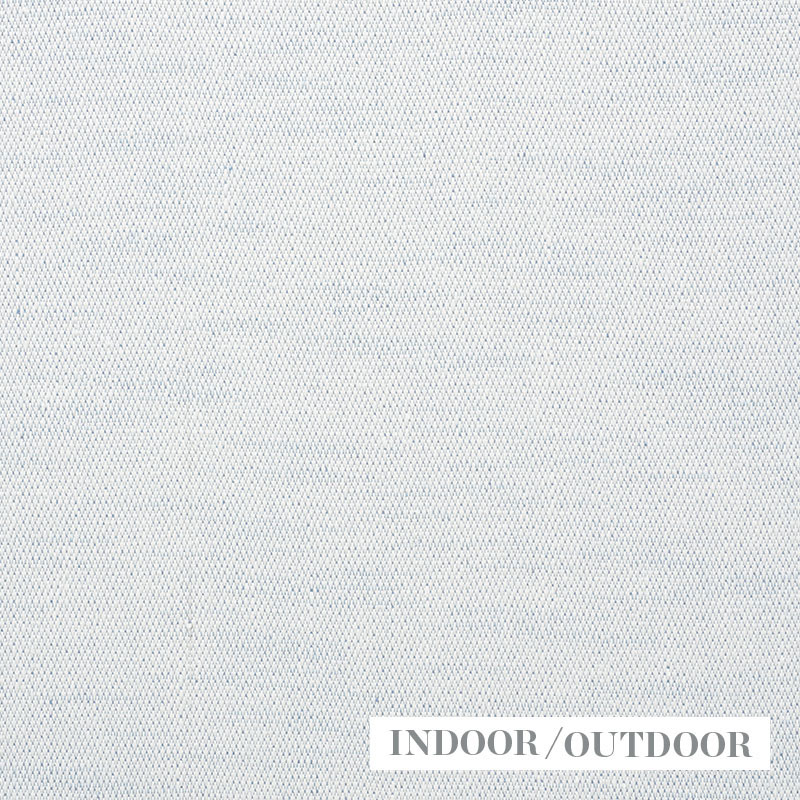 Schumacher 73873 Indooroutdoor-Linen Collection Camarillo Weave Fabric  in Chambray