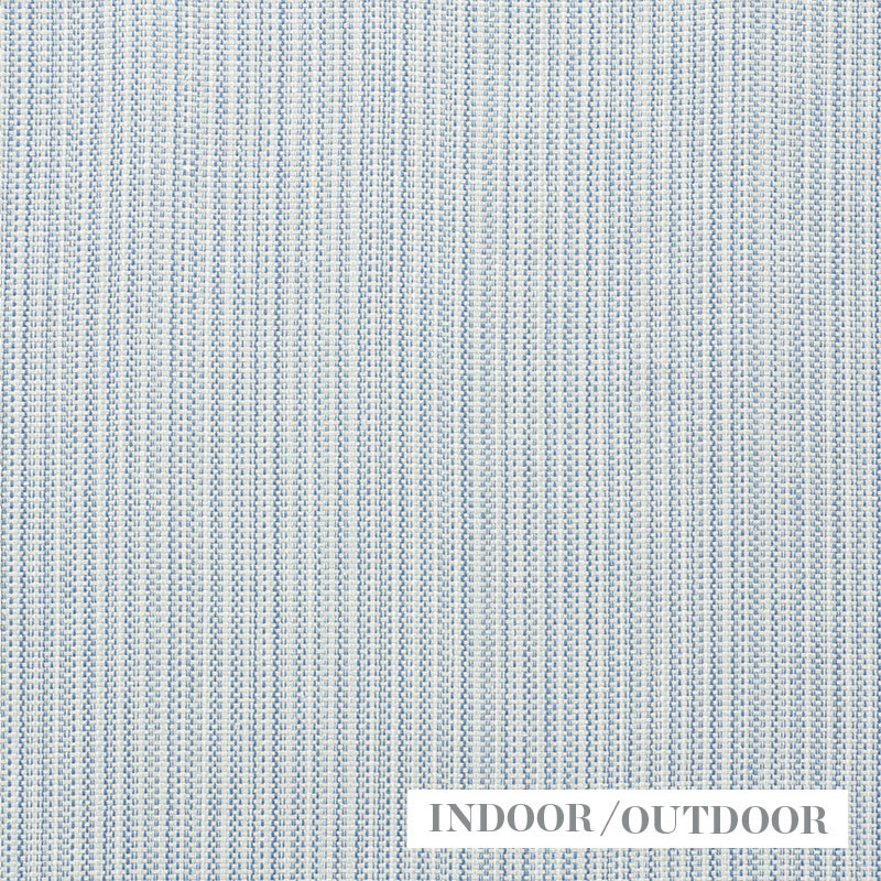 Schumacher 73882 Indooroutdoor-Linen Collection Rustic Basketweave Fabric  in Sky