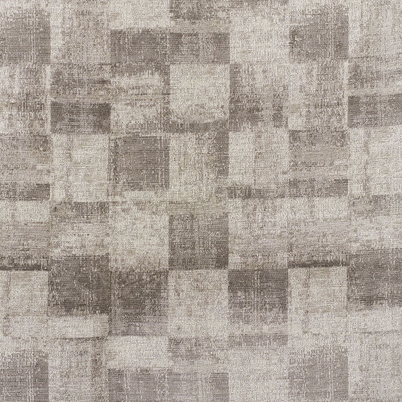 Schumacher 73961 Cut-Patterned-Velvets Collection Zagros Velvet Fabric  in Taupe