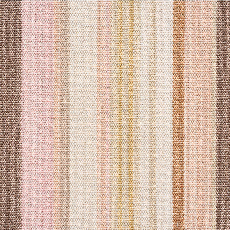 Schumacher 74411 Primitive-Beauty Collection Nevado Fabric  in Blush