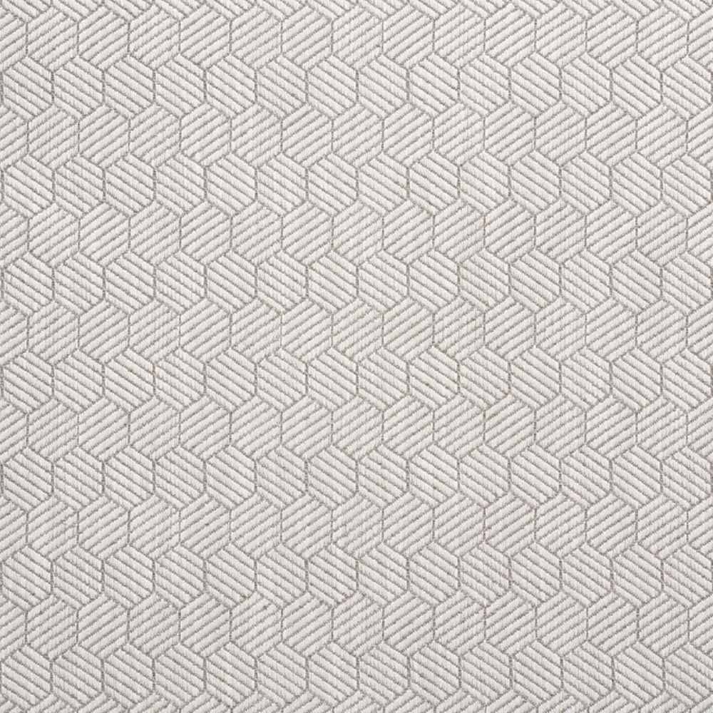 Schumacher 75342 Abaco Fabric in Grey