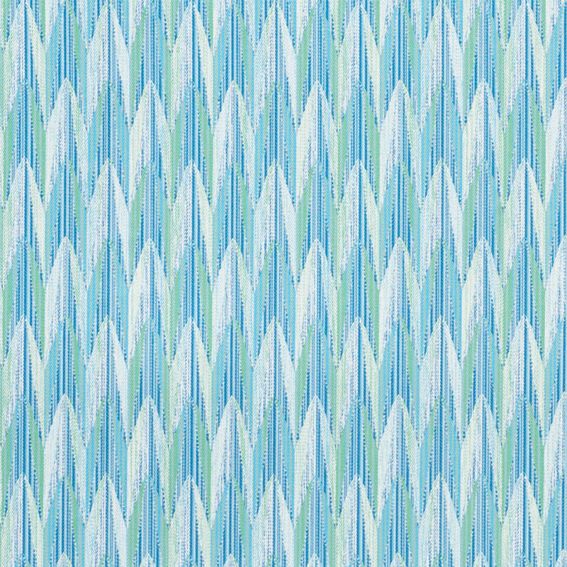 Schumacher 75910 Indooroutdoor-Prints-Wovens-Iii Collection Verdant Fabric  in Aqua & Leaf