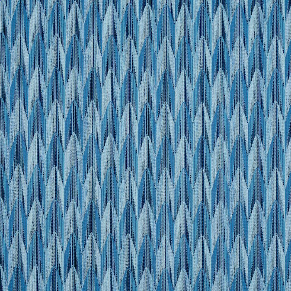 Schumacher 75912 Verdant Indoor/outdoor Fabric in Blue