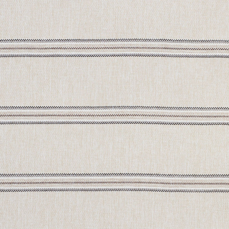 Schumacher 75972 Indooroutdoor-Prints-Wovens-Iii Collection Garden Stripe Fabric  in Stone