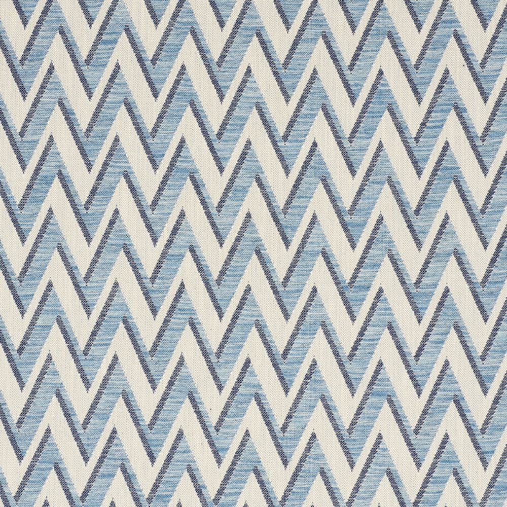 Schumacher 76033 Dartmoor Fabric in Blue