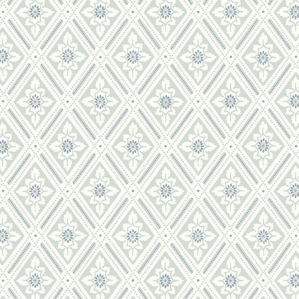 Schumacher 7658 Ester Wallcoverings in Mineral