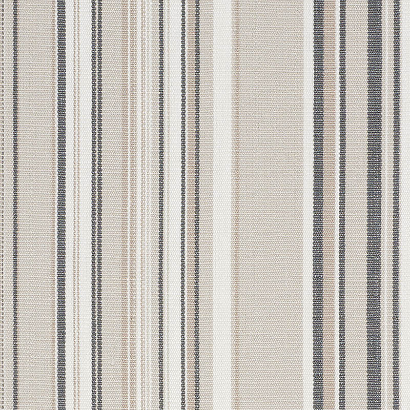 Schumacher 76631 Indooroutdoor-Linen Collection Ponderosa Stripe Fabric  in Natural