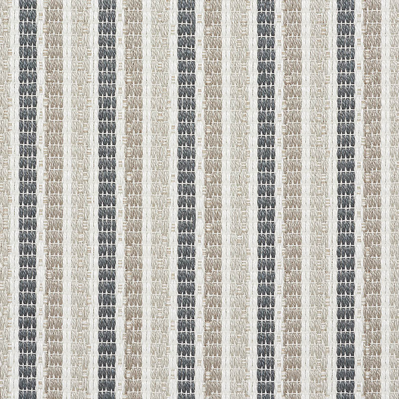 Schumacher 76640 Indooroutdoor-Linen Collection Barbary Stripe Fabric  in Natural