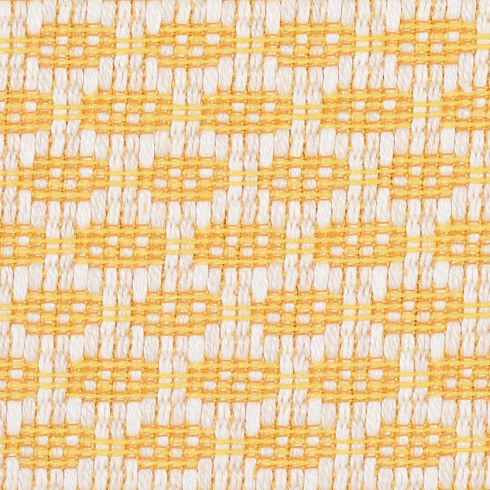 Schumacher 76653 Hickox Indoor/outdoor in Fabrics in Yellow