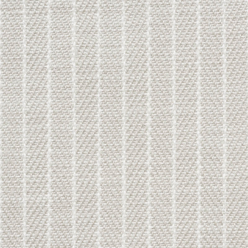 Schumacher 76670 Indooroutdoor-Linen Collection Garter Stripe Fabric  in Natural