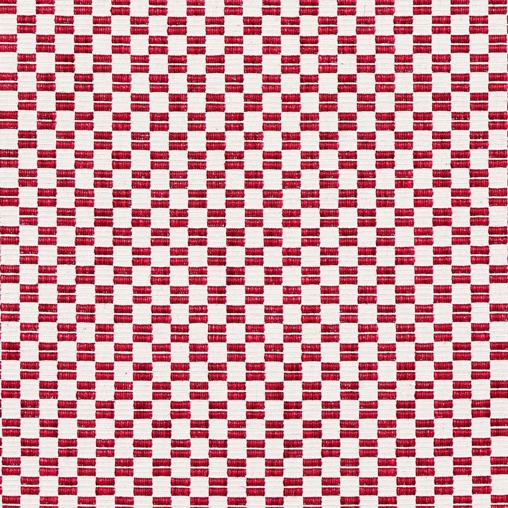 Schumacher 76743 Elkhart Fabric in Crimson