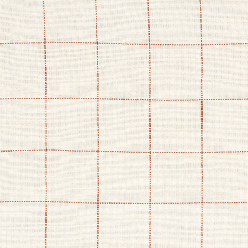 Schumacher 76772 Folk-Art Collection Marietta Fabric  in Brown