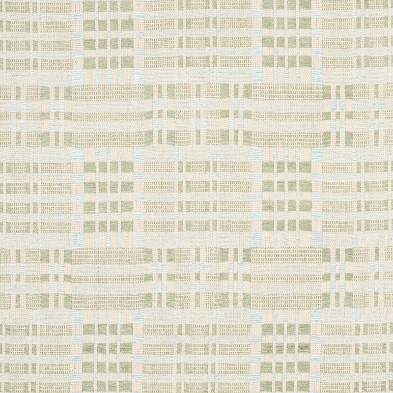Schumacher 76941 Folk-Art Collection Brimfield Fabric  in Sage