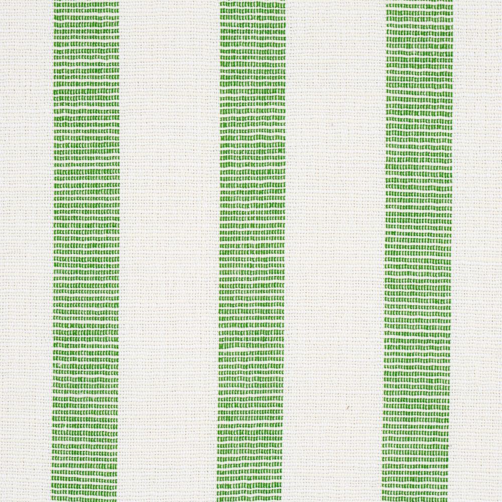 Schumacher 77565 Ketley Performance Stripe Fabrics in Green