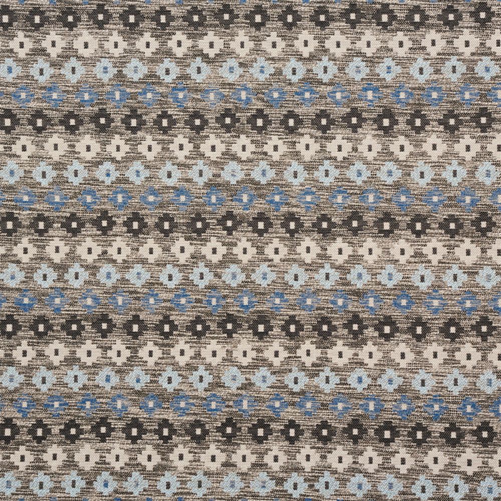 Schumacher 78130 Ayumi Performance Fabric in Blue