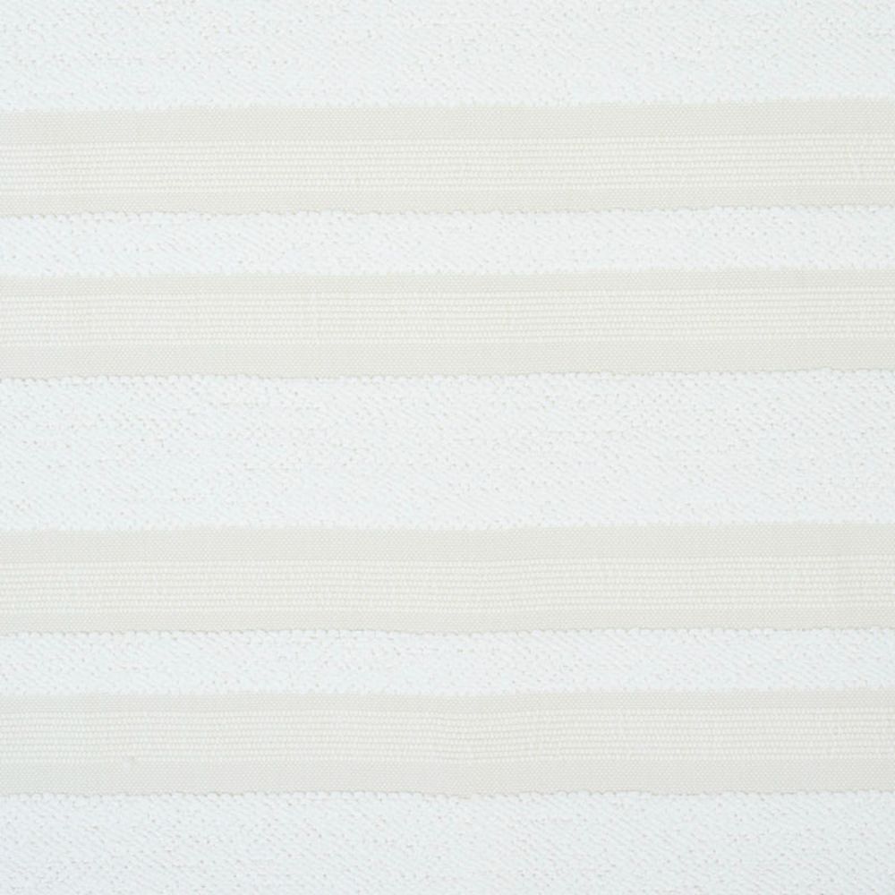 Schumacher 78491 Ohara Stripe Indoor/outdoor Fabric in Ivory