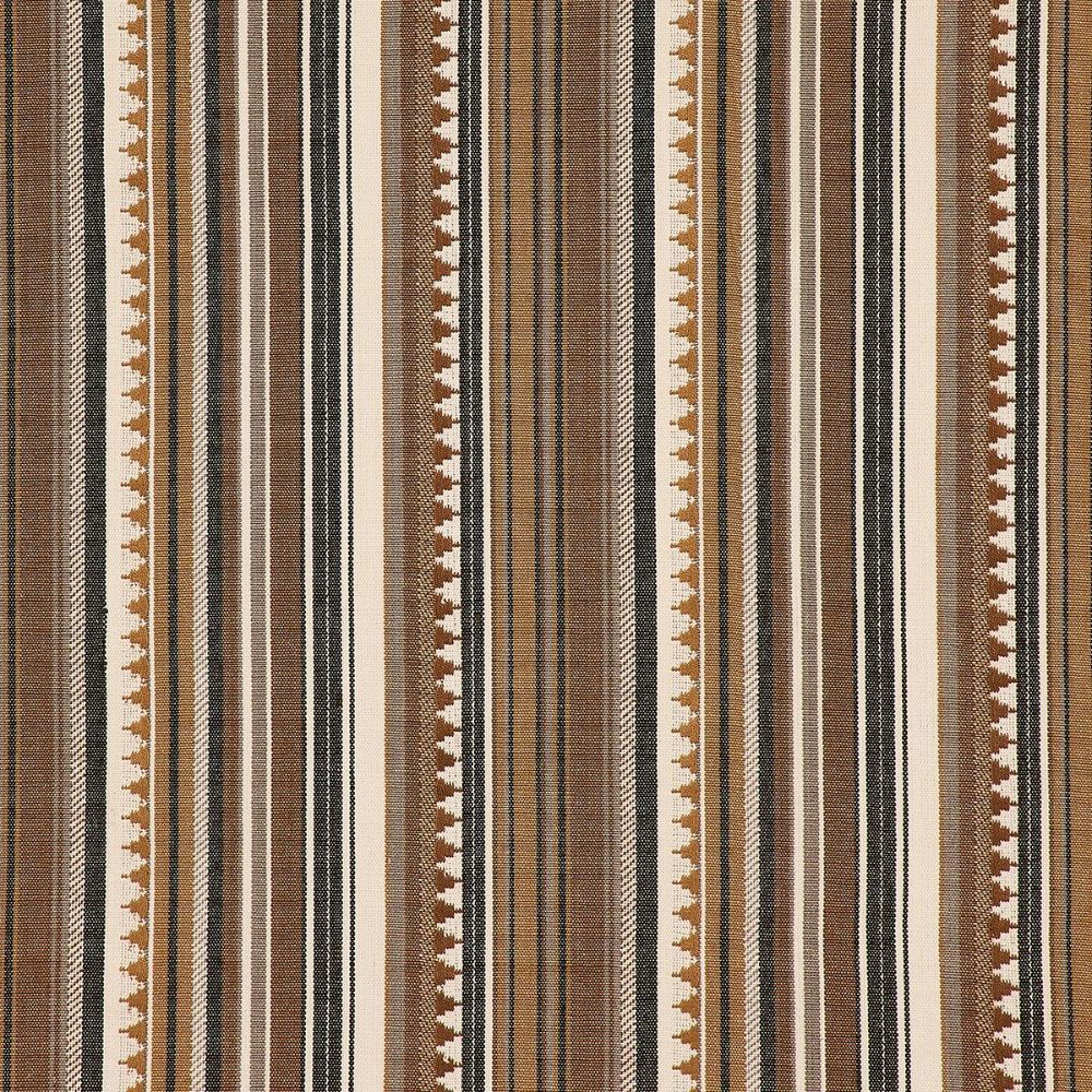 Schumacher 78734 Open Sky II Zuni Stripe Fabric in Dune