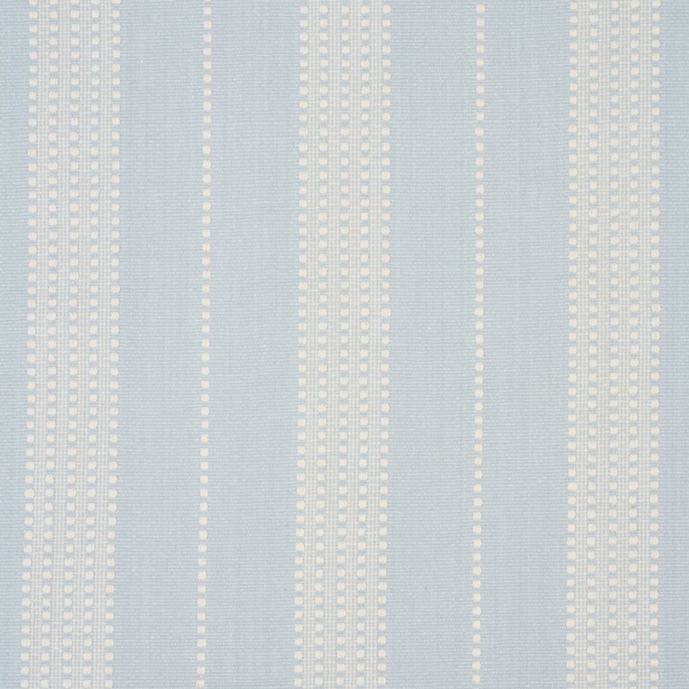 Schumacher 79092 Lubeck Stripe Fabric in Sky