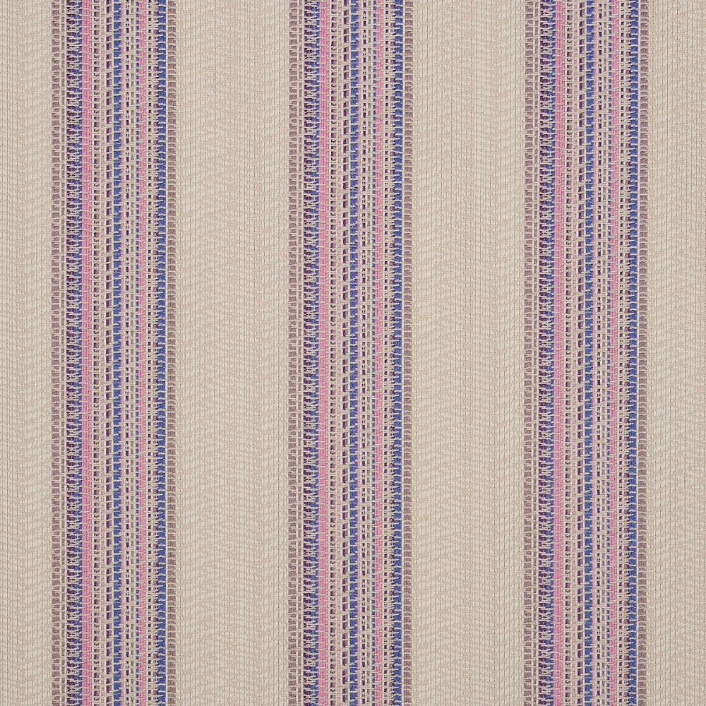 Schumacher 79154 Bendita Stripe Indoor/outdoor in Fabrics in Lilac