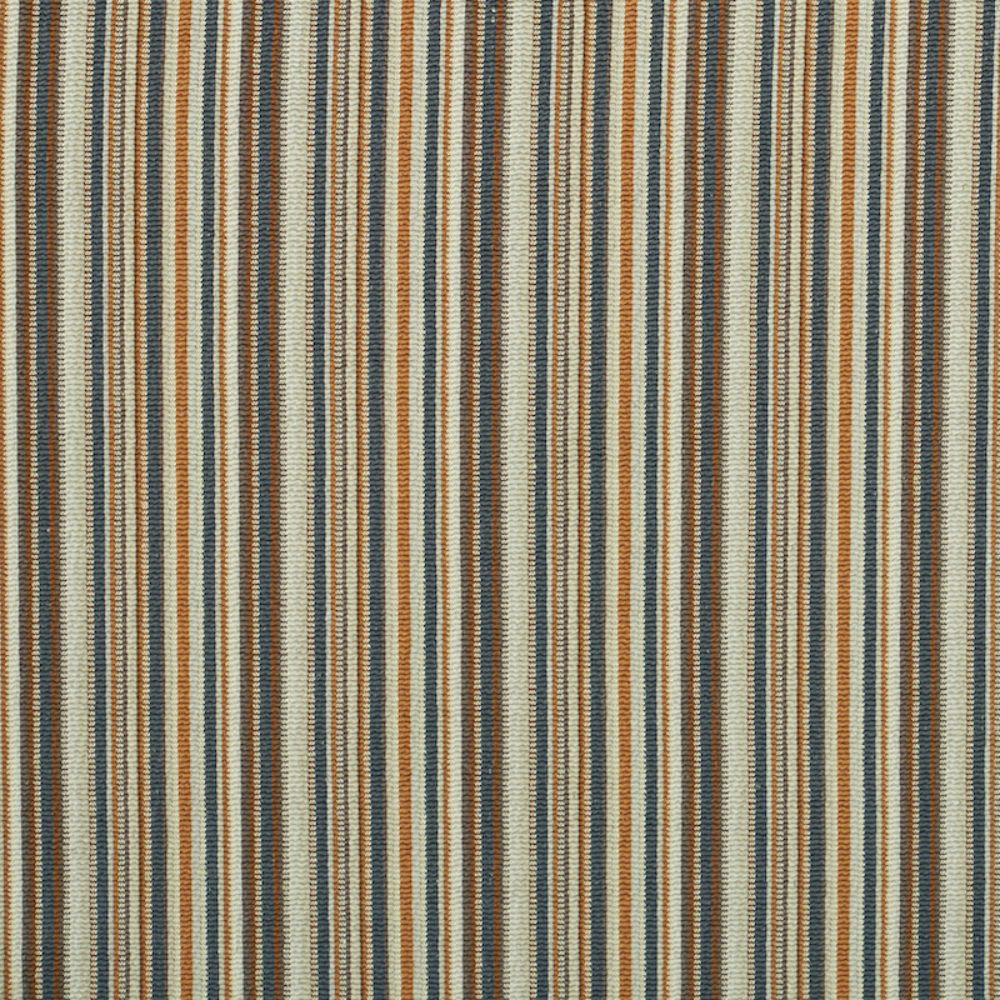 Schumacher 79350 Sinoir Stripe Fabric in Neutral