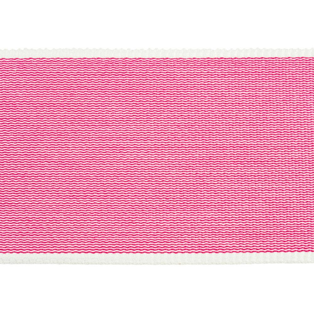 Schumacher 79381 Sandpiper Tape Trim in Pink