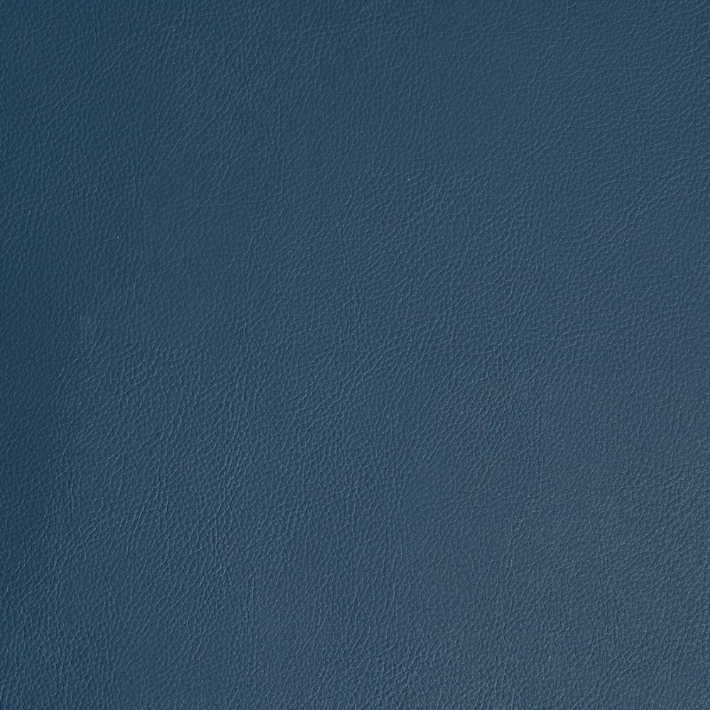 Schumacher 79558 Indoor/outdoor Vegan Leather Fabric in Navy