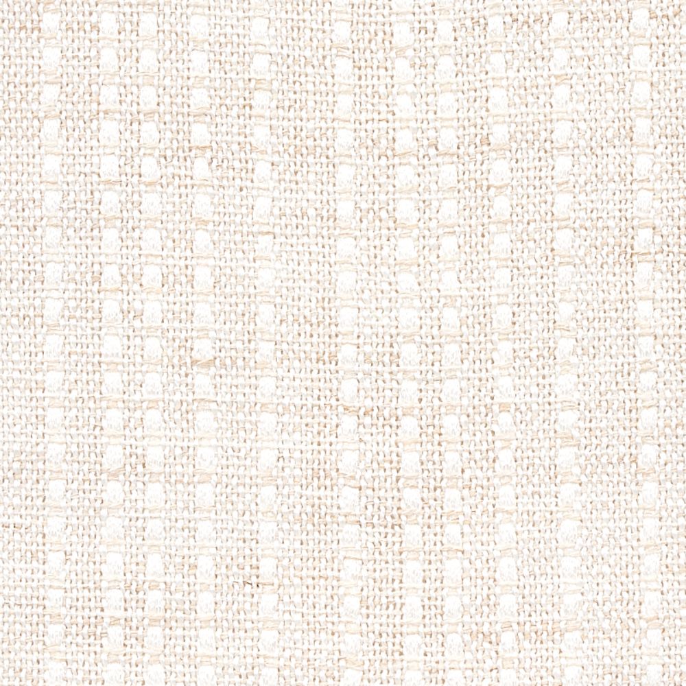 Schumacher 79800 Bohai Stripe Sheer Fabric in Ivory