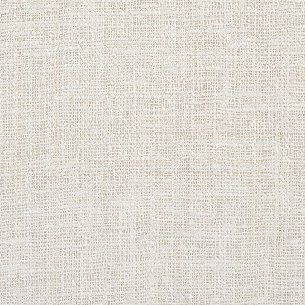 Schumacher 80260 Rustic Silk Matka Fabric in Ivory